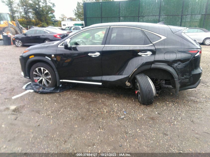 2017 Lexus Nx Nx Turbo VIN: JTJBARBZ3H2109197 Lot: 37854127