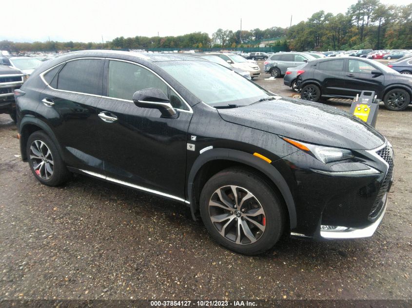 2017 Lexus Nx Nx Turbo VIN: JTJBARBZ3H2109197 Lot: 37854127