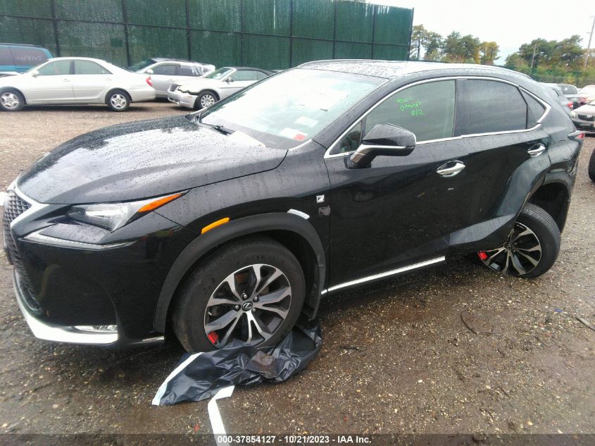 2017 Lexus Nx Nx Turbo VIN: JTJBARBZ3H2109197 Lot: 37854127