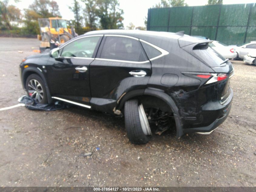 2017 Lexus Nx Nx Turbo VIN: JTJBARBZ3H2109197 Lot: 37854127