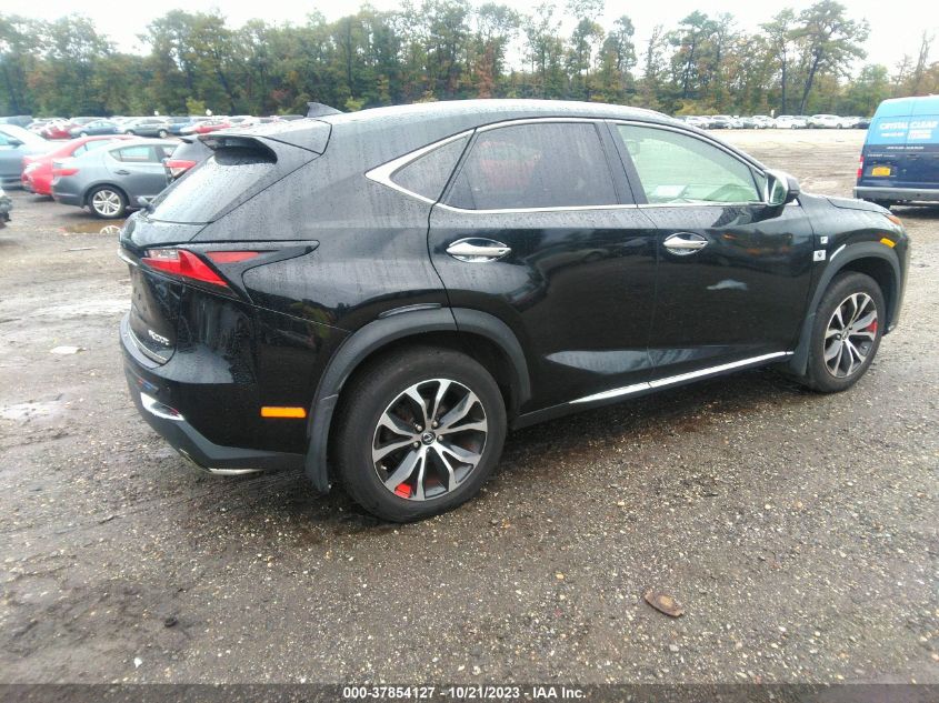 2017 Lexus Nx Nx Turbo VIN: JTJBARBZ3H2109197 Lot: 37854127