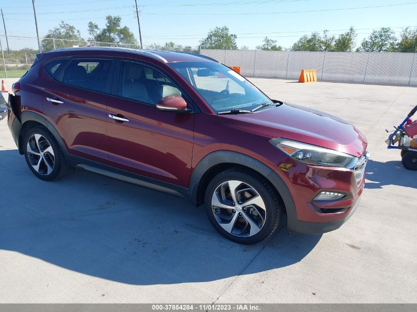 2016 Hyundai Tucson Limited VIN: KM8J33A22GU026935 Lot: 37854284