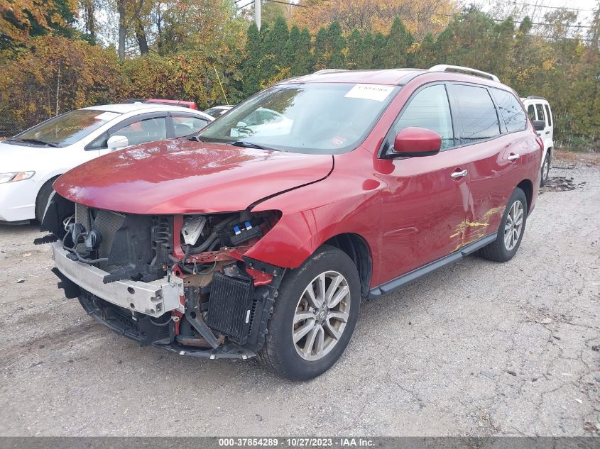 2016 Nissan Pathfinder Platinum/Sv/Sl/S VIN: 5N1AR2MM0GC661406 Lot: 37854289