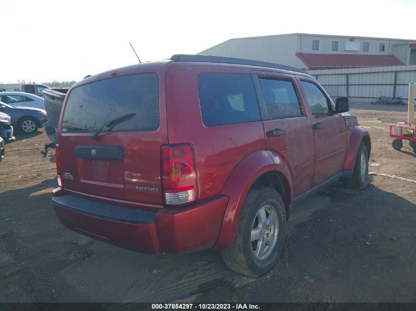 2009 Dodge Nitro Se VIN: 1D8GT28K39W528733 Lot: 37854297
