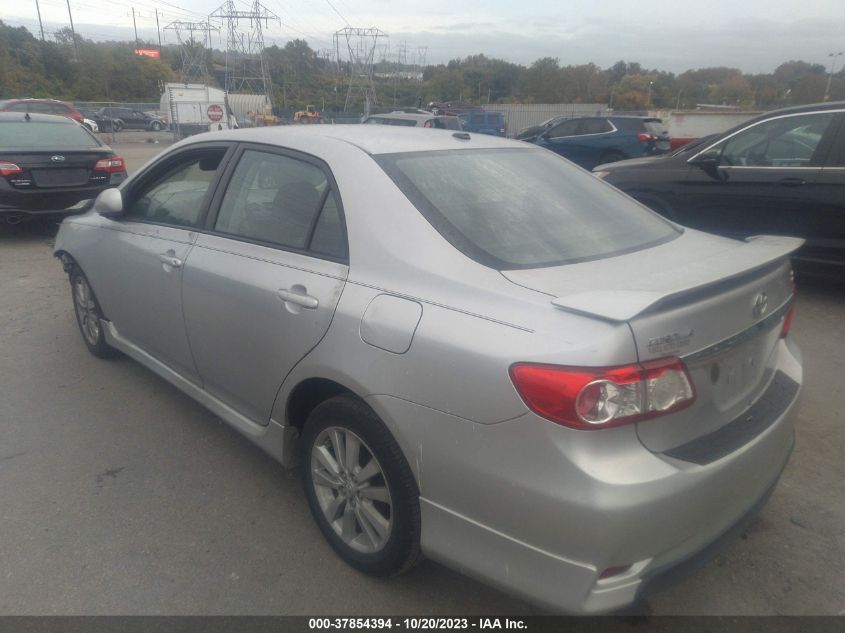 2011 Toyota Corolla S VIN: 2T1BU4EE8BC710863 Lot: 37854394