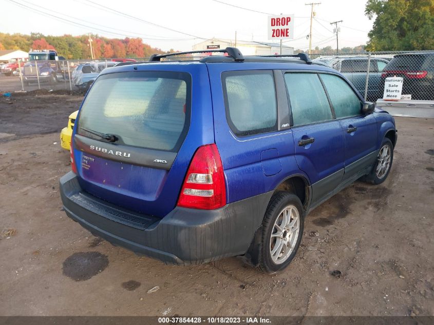 2004 Subaru Forester X VIN: JF1SG63654H754547 Lot: 37854428