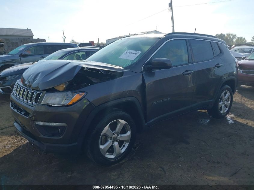 2017 Jeep New Compass Latitude 4X4 VIN: 3C4NJDBB6HT645842 Lot: 37854495