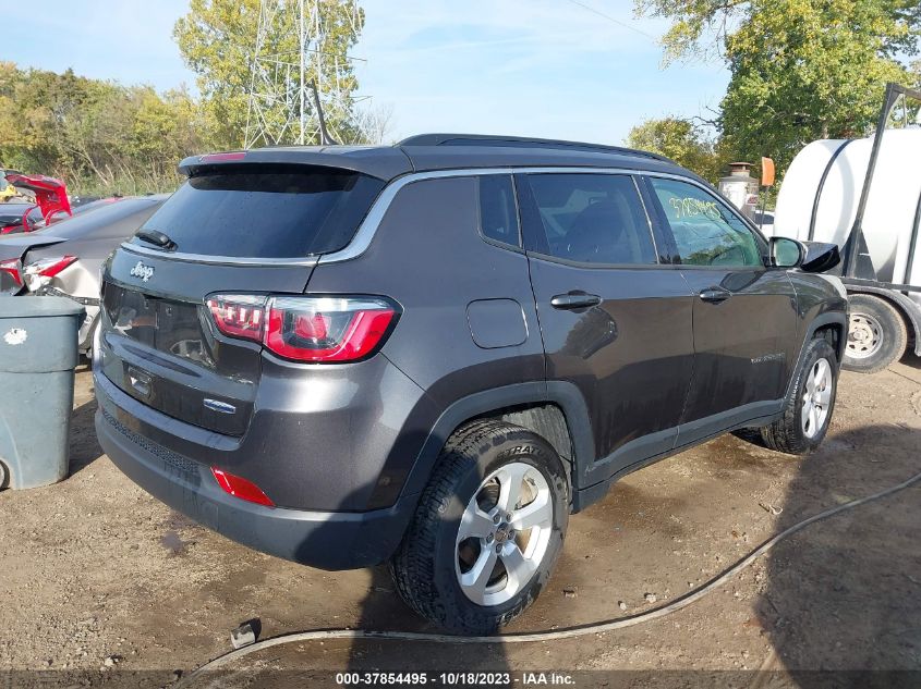 2017 Jeep New Compass Latitude 4X4 VIN: 3C4NJDBB6HT645842 Lot: 37854495