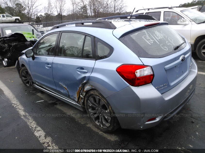 2012 Subaru Impreza 2.0I Sport Limited VIN: JF1GPAU63CH221344 Lot: 37854754