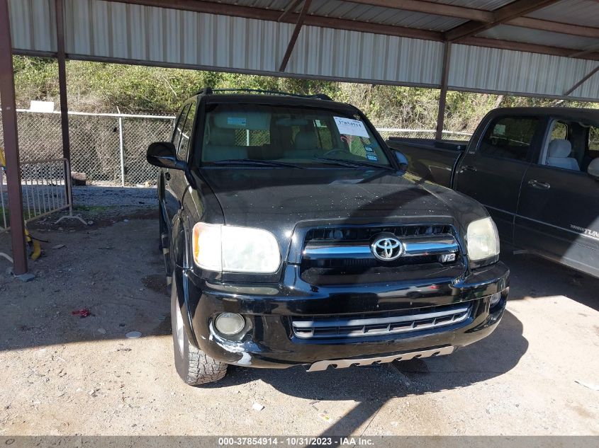 2006 Toyota Sequoia Sr5 VIN: 5TDZT34AX6S266554 Lot: 37854914