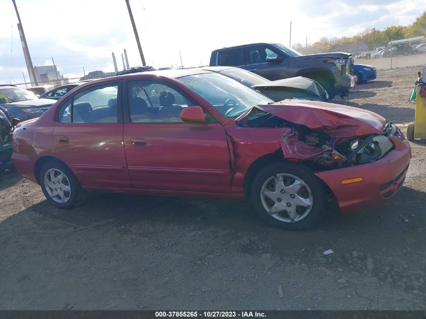 2004 Hyundai Elantra Gls/Gt VIN: KMHDN46DX4U783858 Lot: 37855265