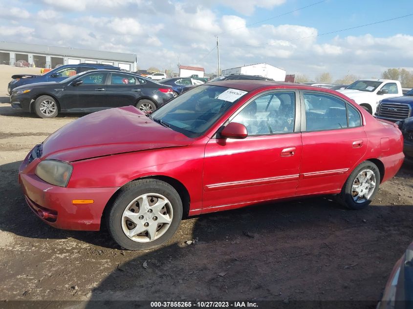 2004 Hyundai Elantra Gls/Gt VIN: KMHDN46DX4U783858 Lot: 37855265