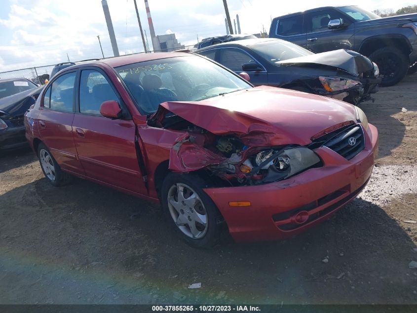 2004 Hyundai Elantra Gls/Gt VIN: KMHDN46DX4U783858 Lot: 37855265