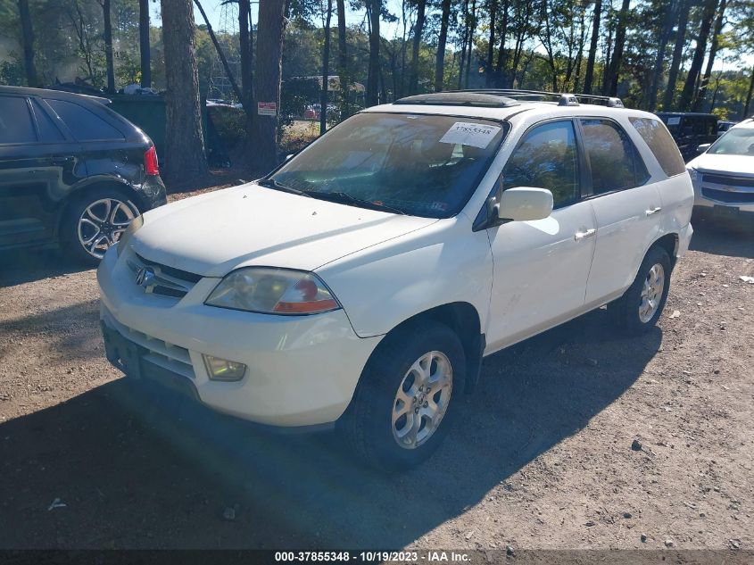 2002 Acura Mdx Touring Pkg VIN: 2HNYD18652H546517 Lot: 37855348