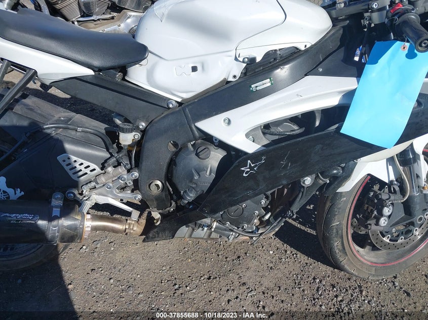 2012 Yamaha Yzfr6 VIN: JYARJ16E2CA027501 Lot: 37855688