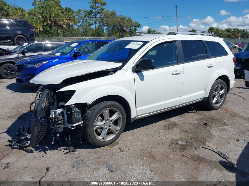 2017 Dodge Journey Crossroad VIN: 3C4PDCGB3HT553025 Lot: 37856061