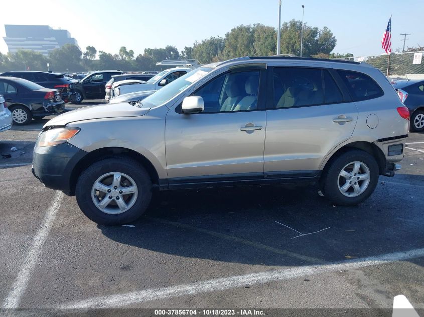 2007 Hyundai Santa Fe Gls VIN: 5NMSG13D77H120932 Lot: 37856704