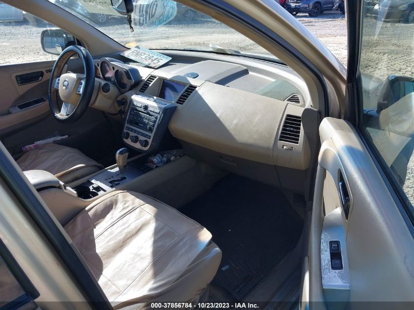 2004 Nissan Murano Se VIN: JN8AZ08T74W225273 Lot: 37856784