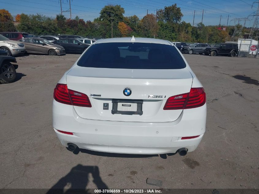 2014 BMW 5 Series 535I xDrive VIN: WBA5B3C5XED537707 Lot: 37856859