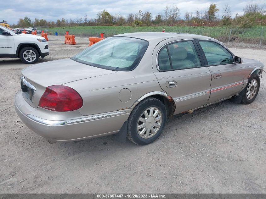 1LNHM97V1YY857546 2000 Lincoln Continental