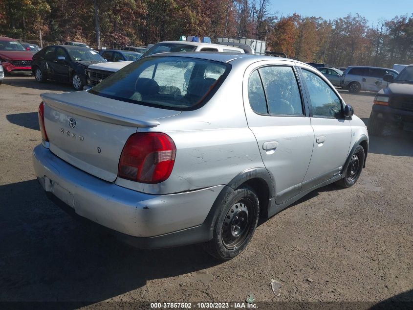 2001 Toyota Echo Base (A4) VIN: JTDBT123010191398 Lot: 40593310