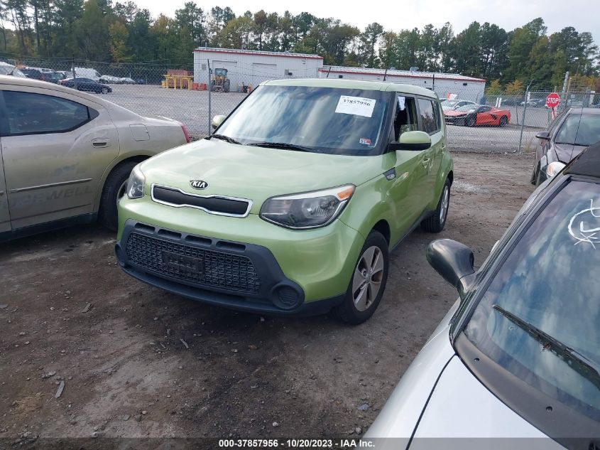 2014 Kia Soul VIN: KNDJN2A27E7716703 Lot: 37857956