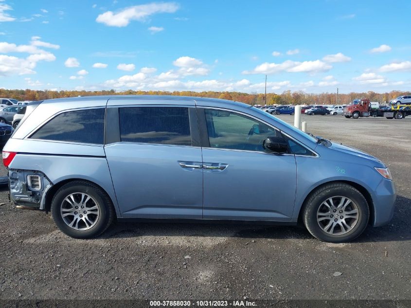 2011 Honda Odyssey Ex-L VIN: 5FNRL5H64BB081187 Lot: 37858030