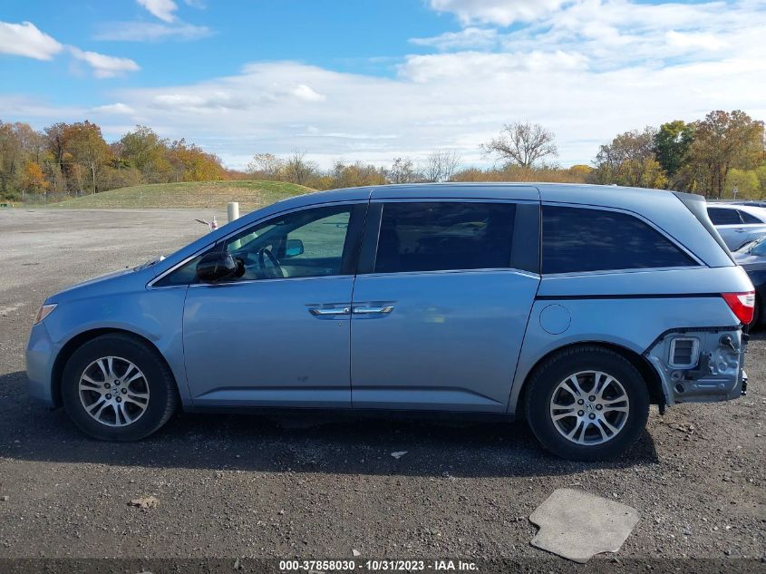 2011 Honda Odyssey Ex-L VIN: 5FNRL5H64BB081187 Lot: 37858030