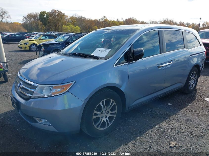 2011 Honda Odyssey Ex-L VIN: 5FNRL5H64BB081187 Lot: 37858030