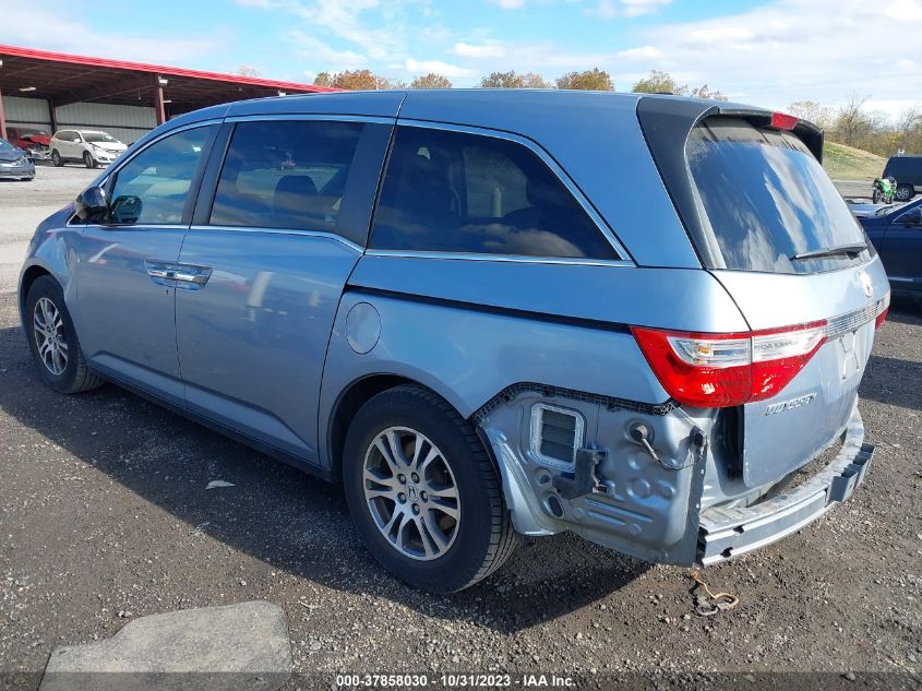 2011 Honda Odyssey Ex-L VIN: 5FNRL5H64BB081187 Lot: 37858030