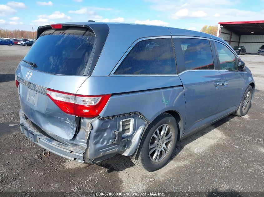 2011 Honda Odyssey Ex-L VIN: 5FNRL5H64BB081187 Lot: 37858030