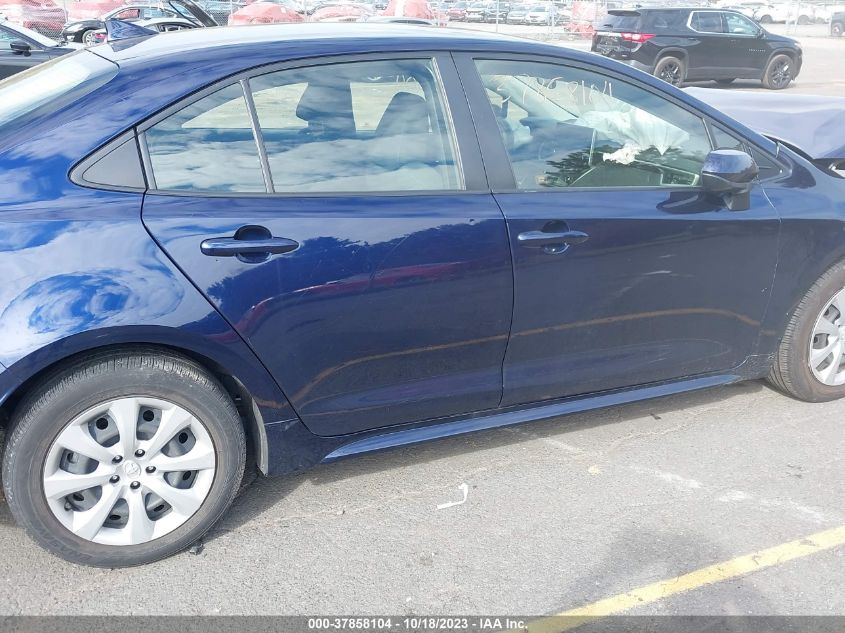 2020 Toyota Corolla Le VIN: JTDEPRAE2LJ019230 Lot: 37858104