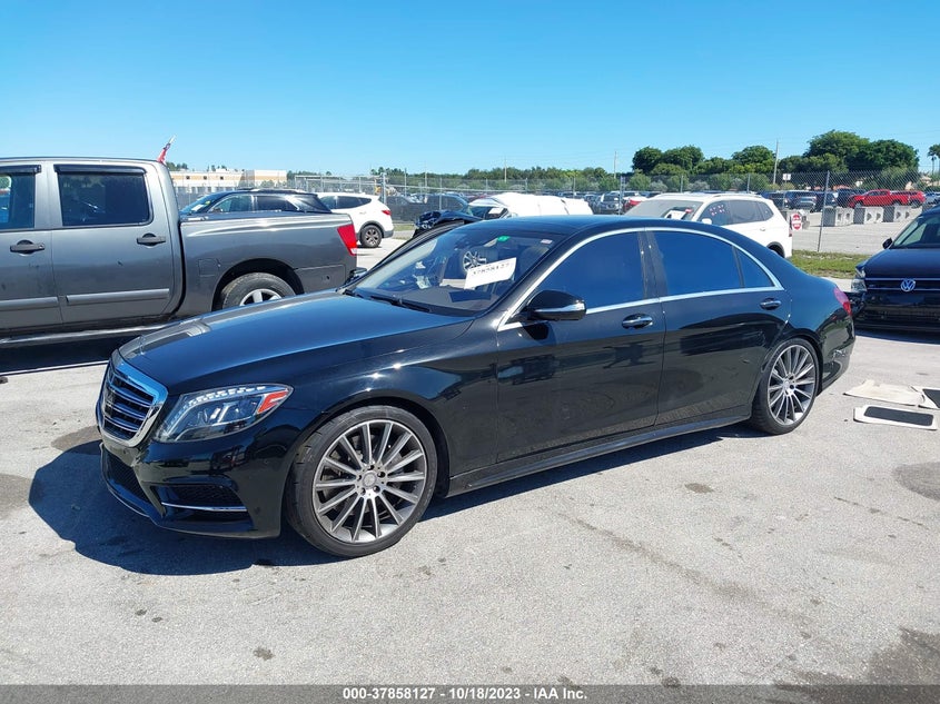 2015 Mercedes-Benz S 550 VIN: WDDUG8CB7FA129502 Lot: 37858127