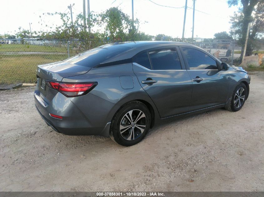 2020 Nissan Sentra Sv VIN: 3N1AB8CV9LY297769 Lot: 37858301