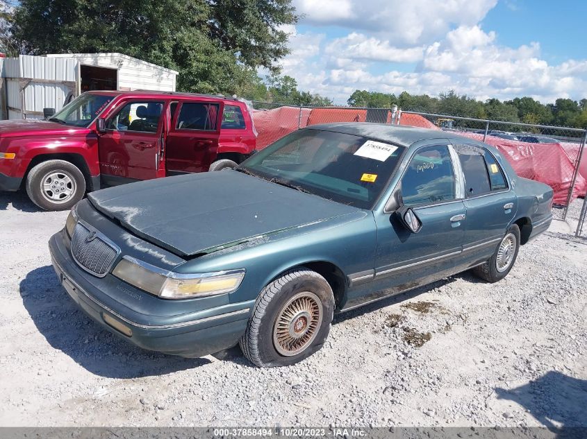 1996 Mercury Grand Marquis Gs VIN: 2MELM74W3TX653208 Lot: 37858494