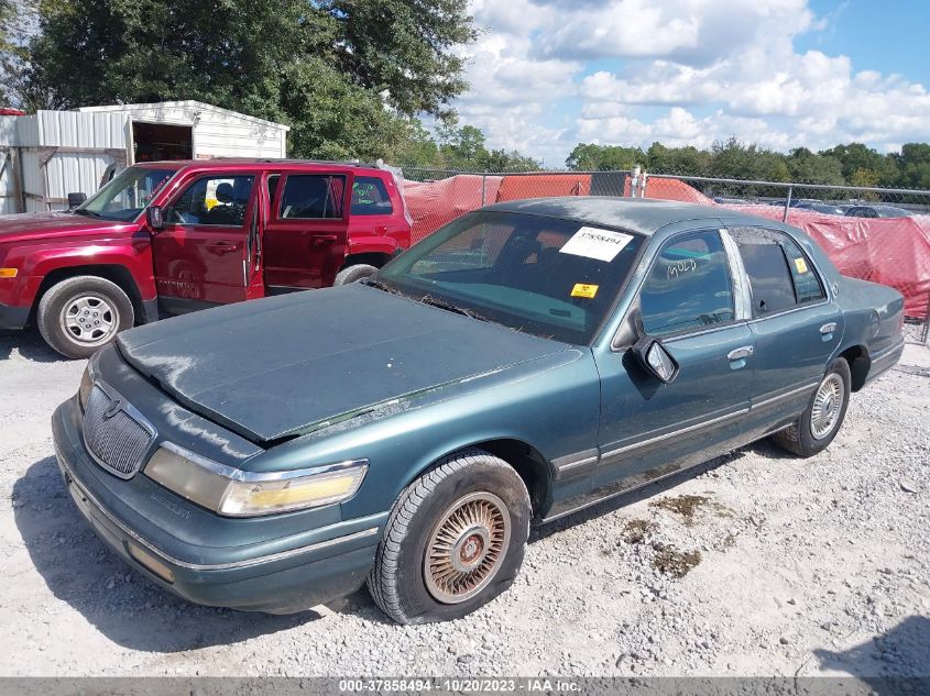 1996 Mercury Grand Marquis Gs VIN: 2MELM74W3TX653208 Lot: 37858494