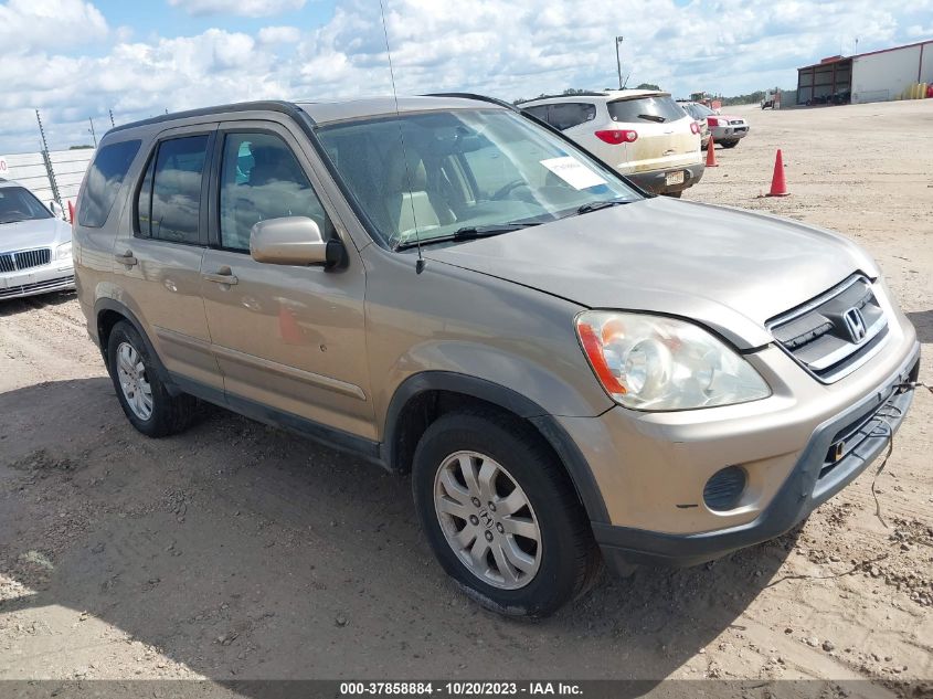 2005 Honda Cr-V Ex Se VIN: SHSRD78925U306562 Lot: 37858884