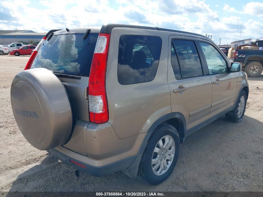 2005 Honda Cr-V Ex Se VIN: SHSRD78925U306562 Lot: 37858884