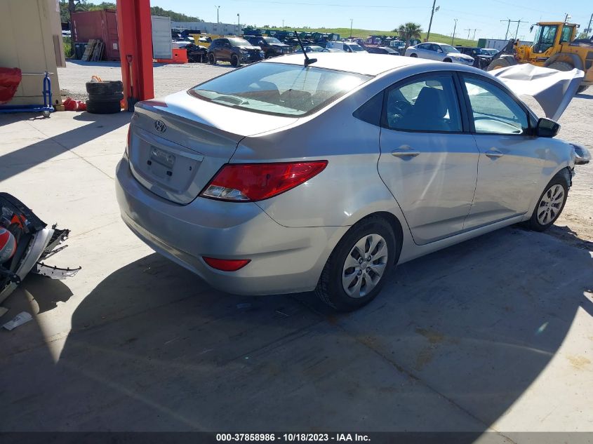 2017 Hyundai Accent Se VIN: KMHCT4AE4HU340841 Lot: 37858986