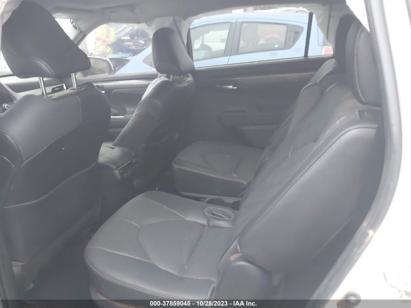 2022 Toyota Highlander Hybrid Platinum VIN: 5TDEBRCH8NS097636 Lot: 37859045