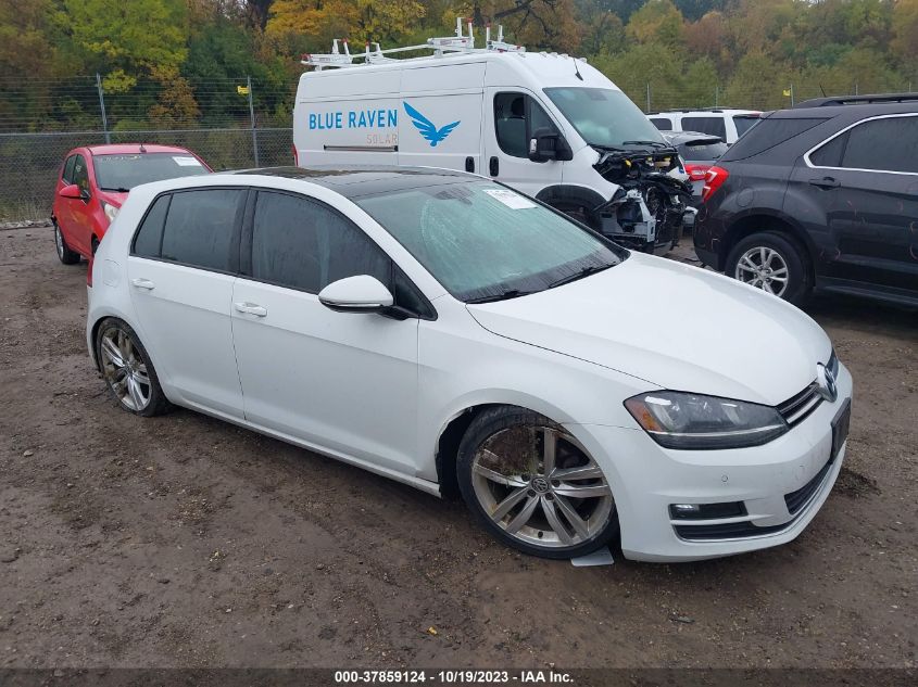 2015 Volkswagen Golf Tdi Sel VIN: 3VWRA7AU1FM021862 Lot: 37859124