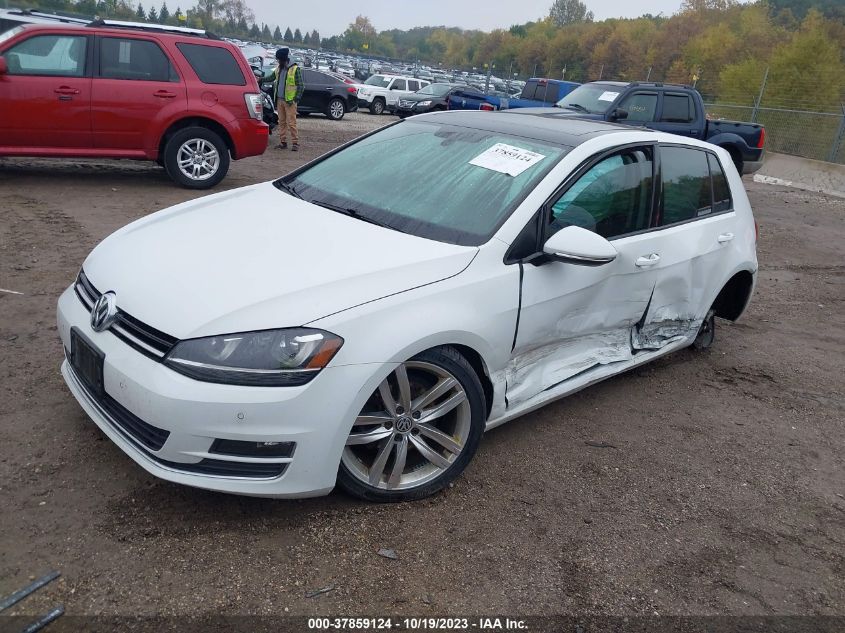 2015 Volkswagen Golf Tdi Sel VIN: 3VWRA7AU1FM021862 Lot: 37859124