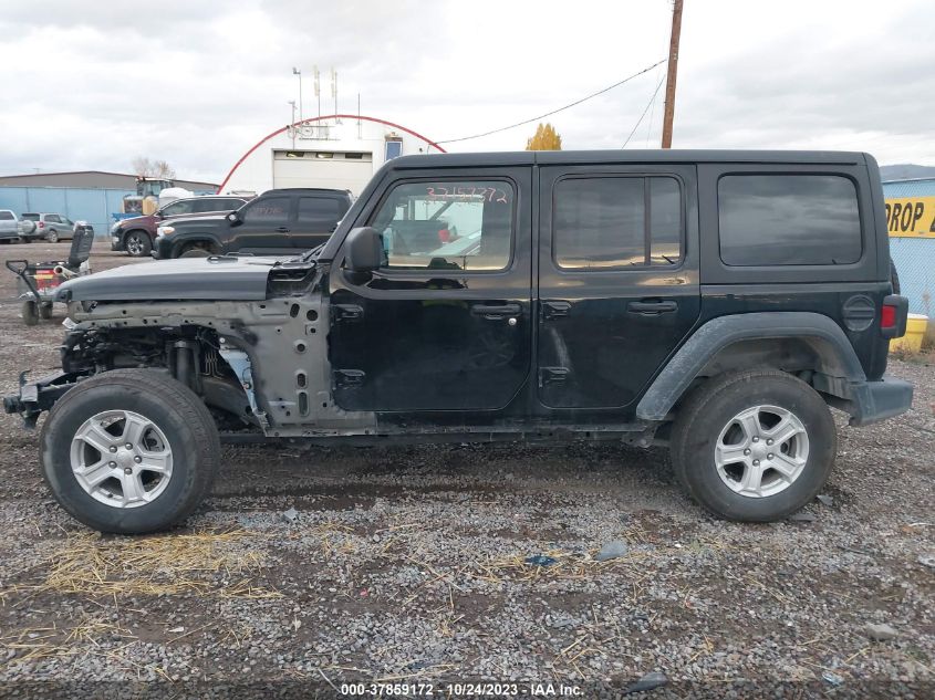 2021 Jeep Wrangler Unlimited Sport S 4X4 VIN: 1C4HJXDM9MW823731 Lot: 37859172