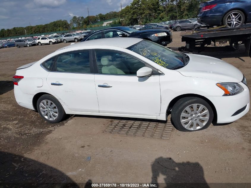 2015 Nissan Sentra Sv VIN: 3N1AB7AP5FY261905 Lot: 37859178