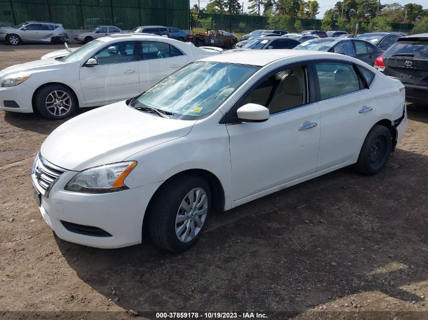 2015 Nissan Sentra Sv VIN: 3N1AB7AP5FY261905 Lot: 37859178