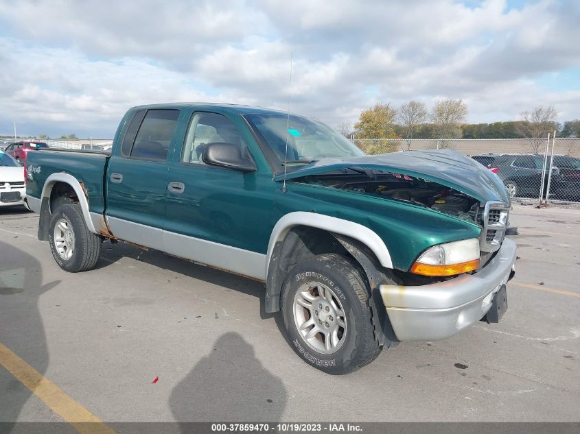 2003 Dodge Dakota Slt VIN: 1D7HG48N63S231103 Lot: 37859470