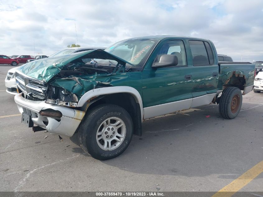 2003 Dodge Dakota Slt VIN: 1D7HG48N63S231103 Lot: 37859470