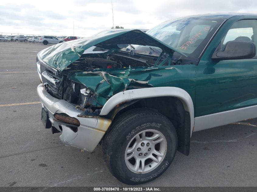 2003 Dodge Dakota Slt VIN: 1D7HG48N63S231103 Lot: 37859470