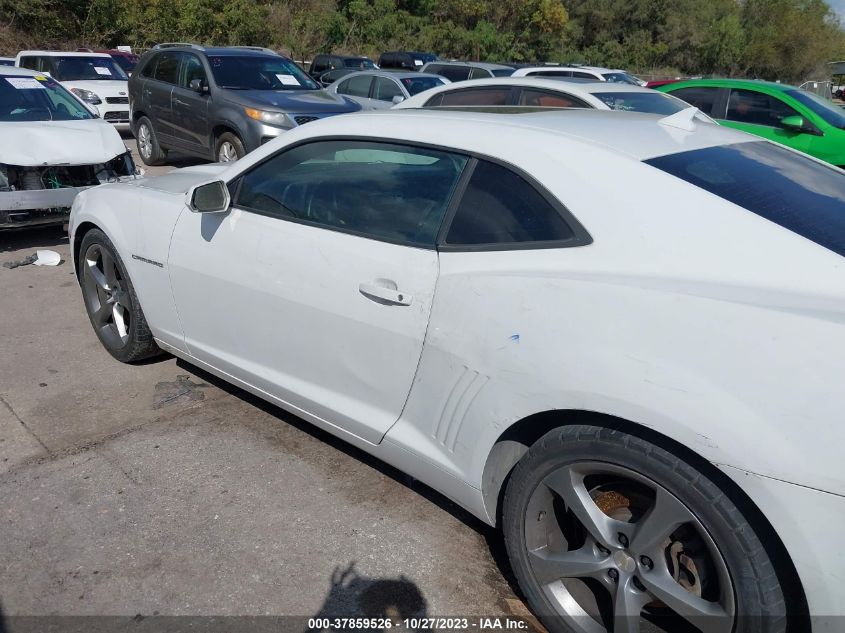 2013 Chevrolet Camaro Lt VIN: 2G1FC1E38D9169780 Lot: 37859526