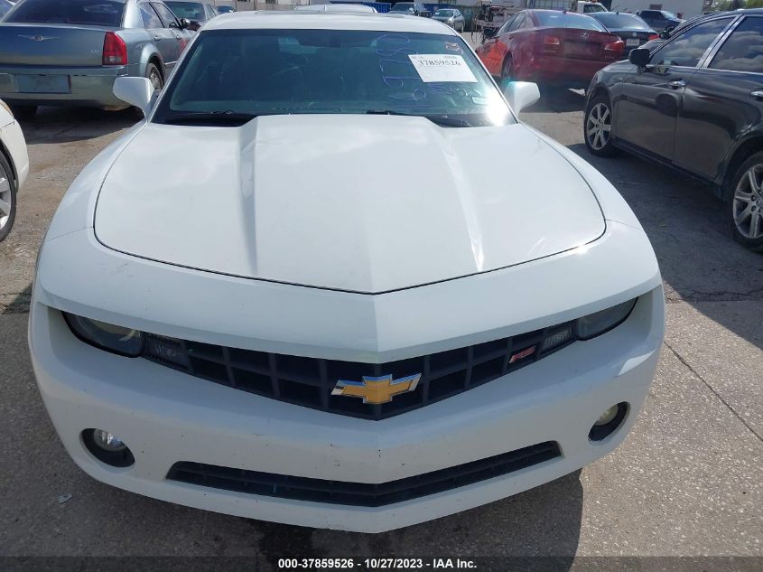 2013 Chevrolet Camaro Lt VIN: 2G1FC1E38D9169780 Lot: 37859526